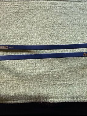 Set of Vintage Blue Leather Avocet Mod 1 Bicycle Straps for Pedals or Other?